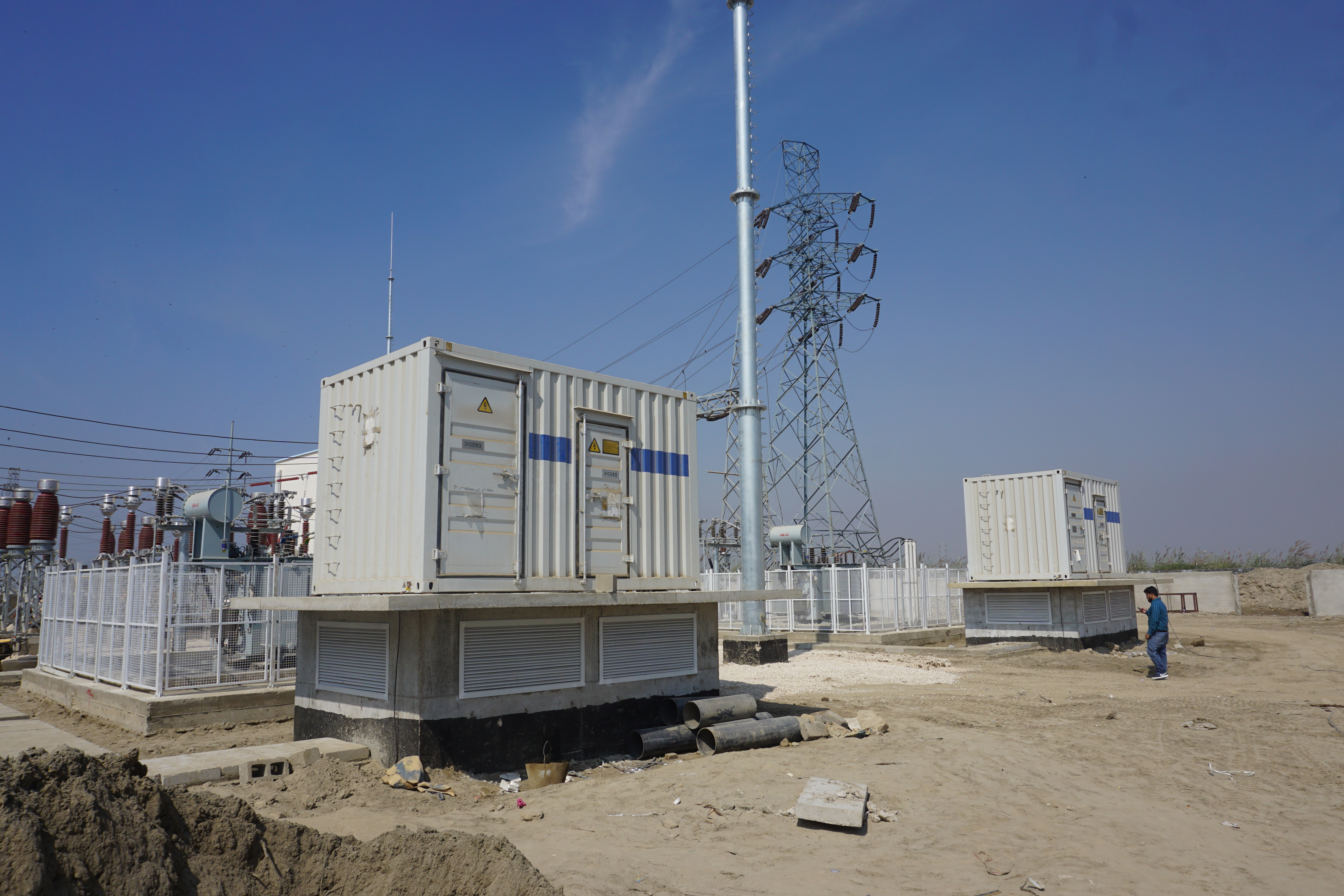 Sinopak 33kV في الهواء الطلق تبريد الهواء SVG لرافعة التعدين