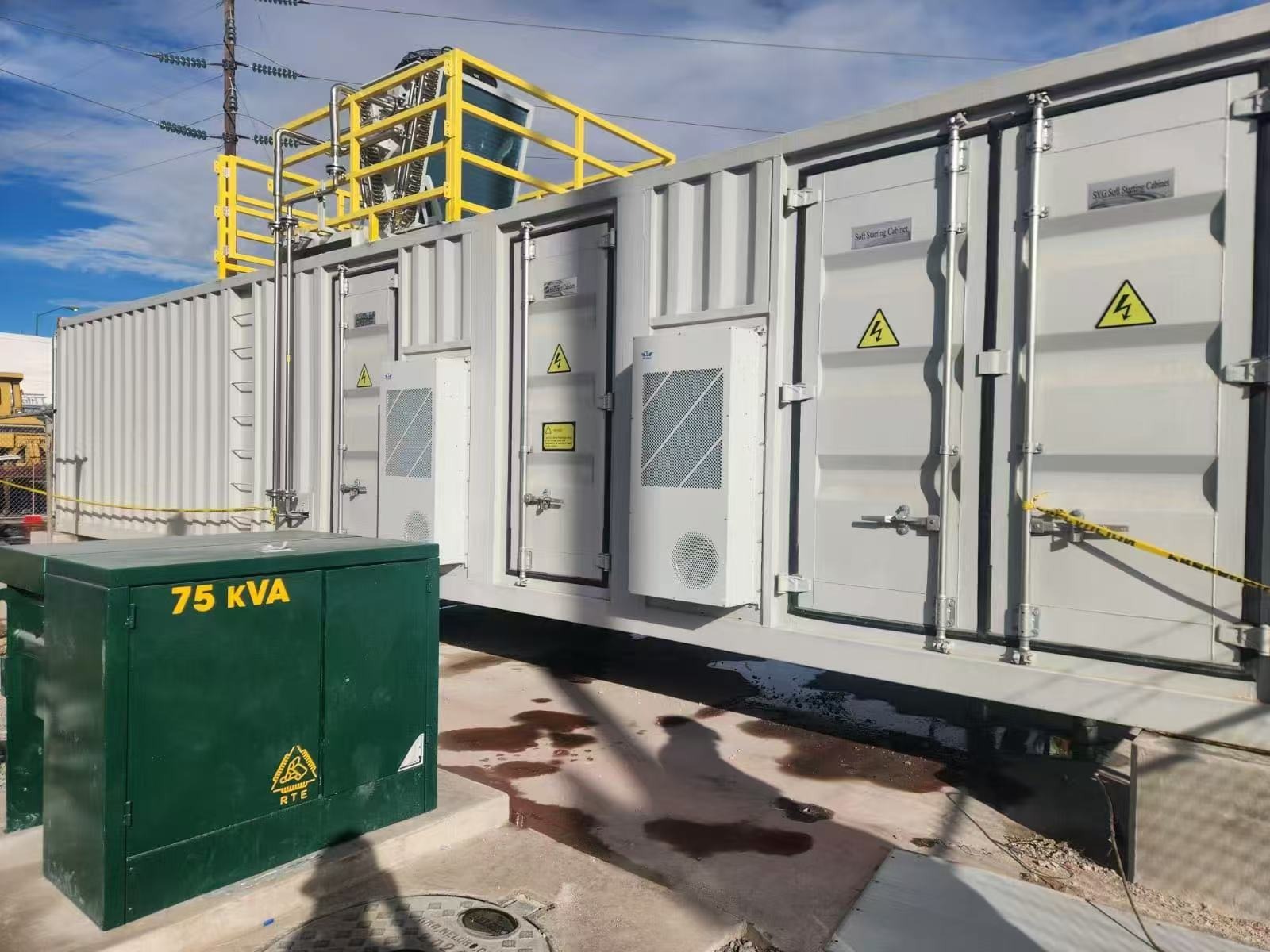 13.8kV 6M SVG المبرد بالماء من المكسيك